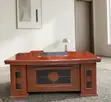 Executive Office Desk - Imported Mahogany 180cm - 4