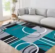 Warm 7x10ft Interior 3D Carpets - 2