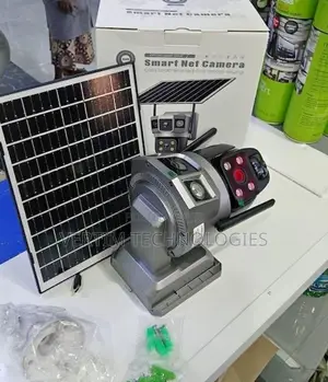 Kamera ya V380Pro Dual Lens 3-Screen Inayotumia Solar