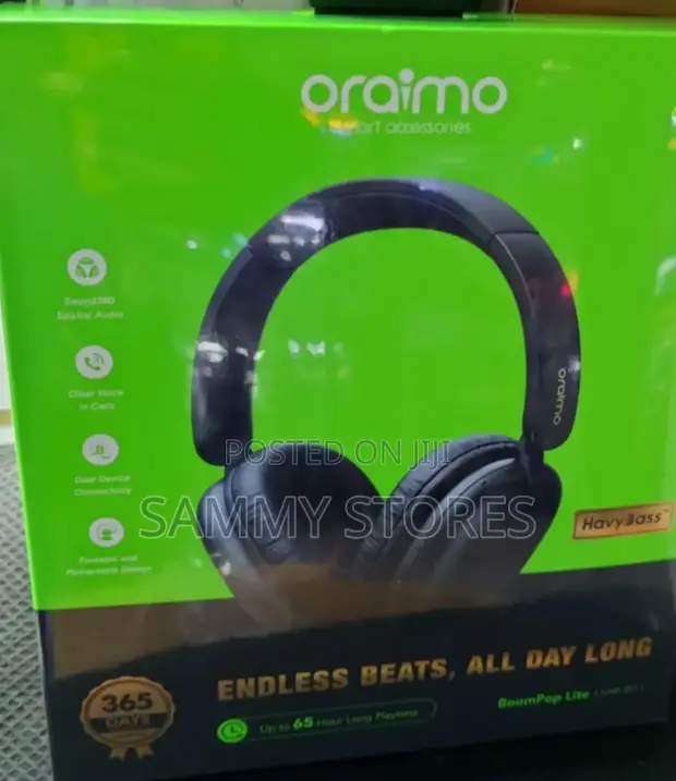 Oraimo BoomPop Lite Bluetooth Headset - 1