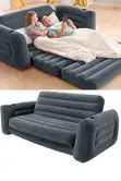 3-Seater Inflatable Pull-Out Sofa Bed + Free Electric Pump - 2