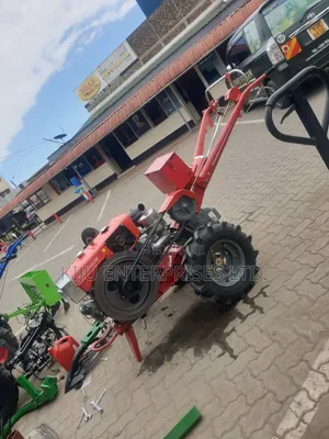 Heavy-Duty 16hp Walking Tractor with Rotavator & Plough