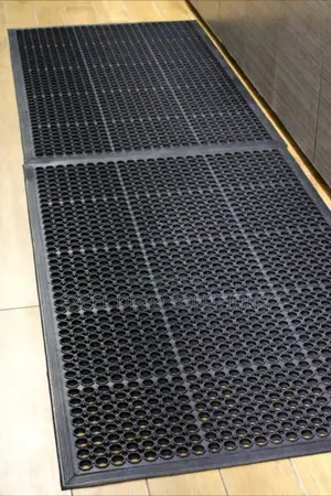 Heavy-Duty Dirt Trapper Entrance Mat 120x80cm | Rubber Ramp