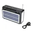 Solar Bluetooth MP3 Player Radio with Torch - 1