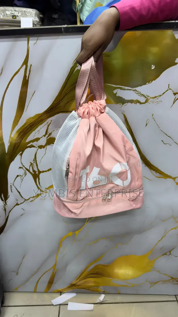 Peach T60 Drawstring Gym or Swimming Backpack - 1