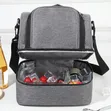 Insulated Lunch Bag - Double Compartment - 1