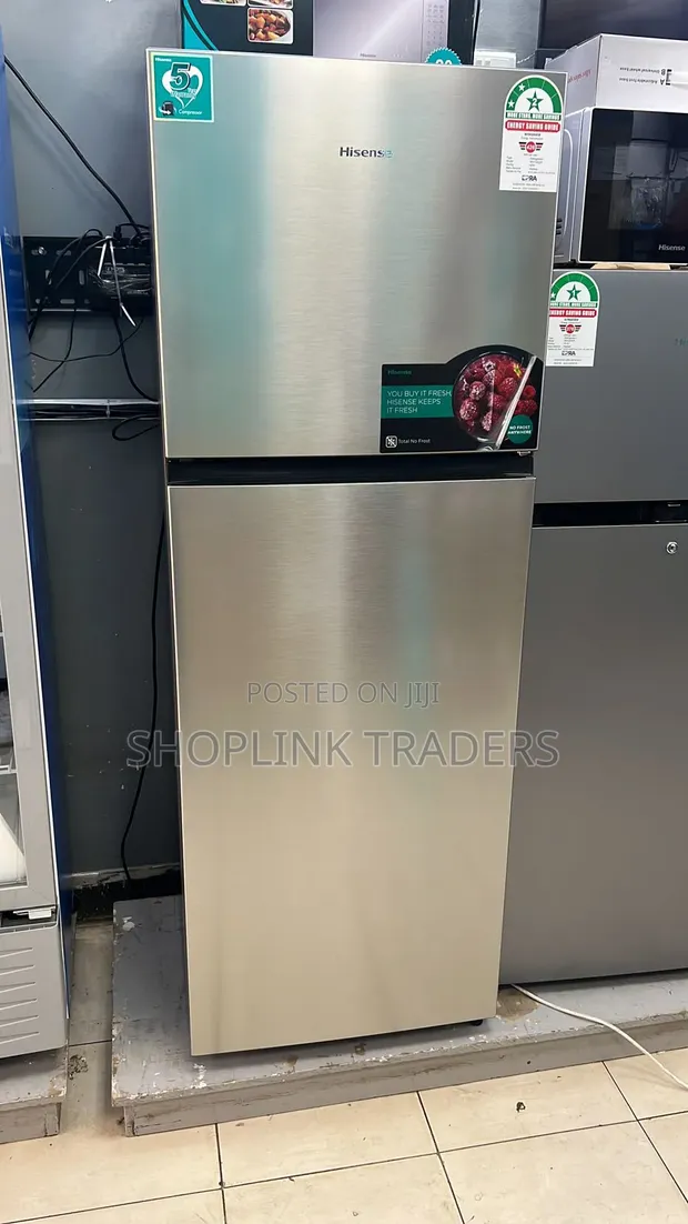 Hisense 203L No Frost Double Door Fridge - 1