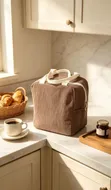 Insulated Double Compartment Cooler Bag - 1