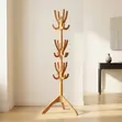 Wooden Coat Rack Stand - 1