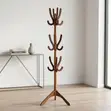 Wooden Coat Rack Stand - 5