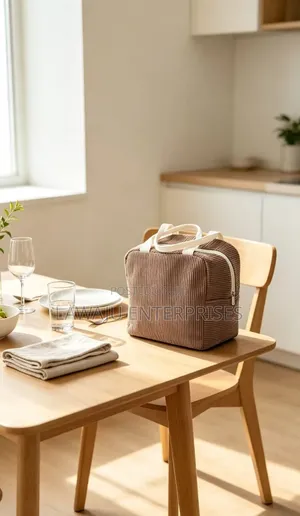 Double Compartment Insulated Lunch Bag