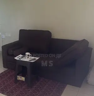 3-Seater Sofa - Brown Suede