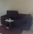 3-Seater Sofa - Brown Suede - 1