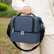 Insulated Double Compartment Lunch Bag - 2