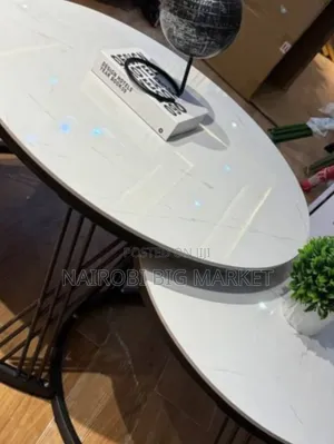 Modern Luxury 2-in-1 Pure Marble Table
