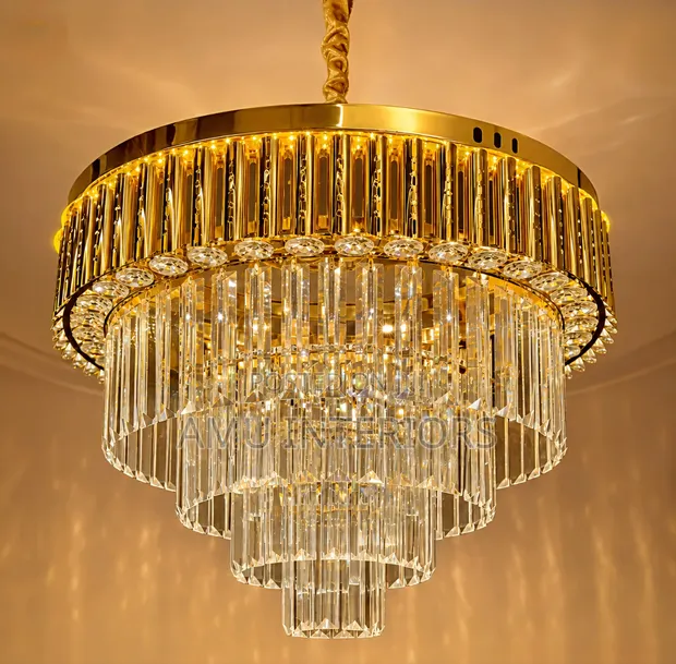 Crystal Chandeliers 500mm with Bluetooth - 1