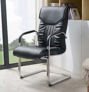 Office Chair: Boardroom Meeting / Visitor Leather Chair