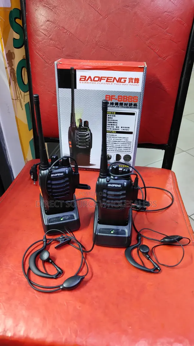 Baofeng 888S Rechargeable Two-Way Radio - 1