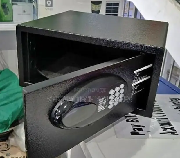 Digital Lock Hotel Safe - Portable Money Safe for Home & Hotel - 1