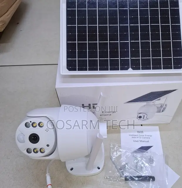 Kamera ya Ulinzi ya Ubox 4G PTZ ya Solar - 1