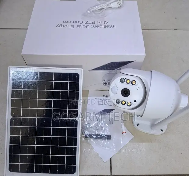 Ubox Intelligent Solar PTZ 4G Camera - 1