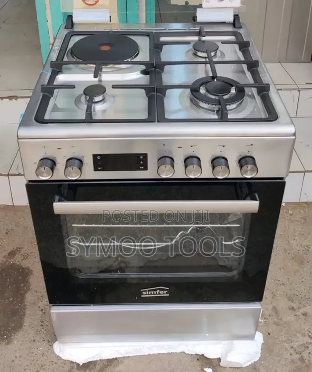 Simfer 60cm 3 Gas + 1 Electric Cooker - 1