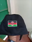 Kofia ya Mpishi Bandana - Nyeusi - 2