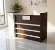 1.6m Modern Office Reception Counter Desk - 1
