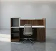 1.6m Modern Office Reception Counter Desk - 5