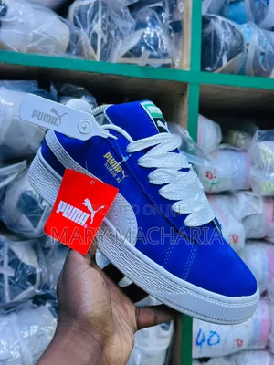Puma XL Blue White Sneakers