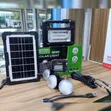 GD-107 Solar Lighting System Kit with 3 Bulbs - 2