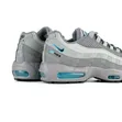 Nike Air Max 95 Retro Logo Grey Aqua Sneakers - 2