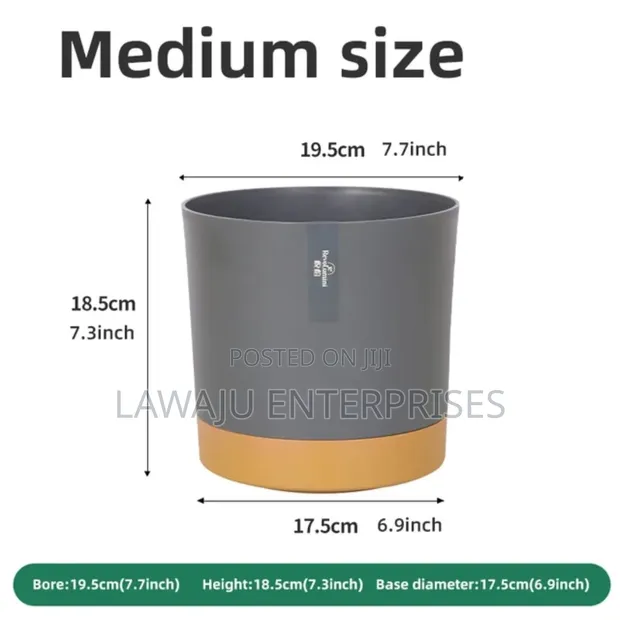 Bottom-Watering Pot - Large PP Planter - 1