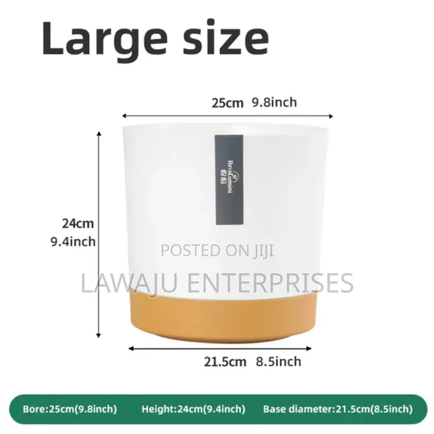 Shatterproof PP Planter - Large - 1
