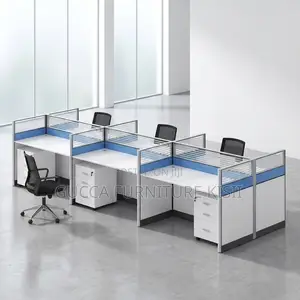 6-Way Workstation yenye Droo Zinazohamishika