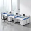 6-Way Workstation yenye Droo Zinazohamishika - 1