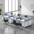 6-Way Workstation yenye Droo Zinazohamishika - 5