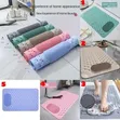 45x60cm Anti-Slip Bathroom Mat with Foot Scrub Pad - 2