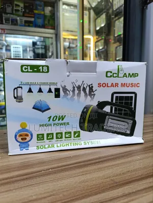 CcLamp CL-18 Solar Lighting System with Radio