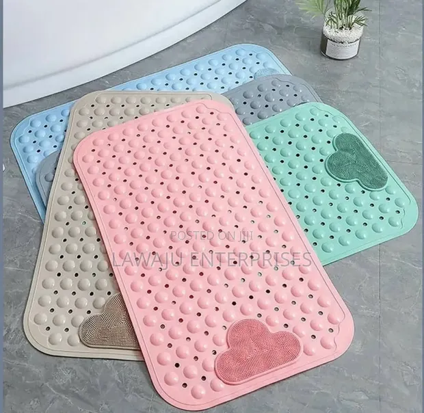 Foot Scrub Mat - 45x60cm Anti-Slip Bathroom Mat - 1