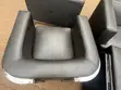 Seti za Sofa za Ngozi za Ofisi/Hoteli - Nyeusi - 2