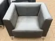 Seti za Sofa za Ngozi za Ofisi/Hoteli - Nyeusi - 3