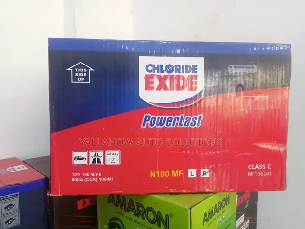 Exide Chloride N100 100Ah Battery - 1