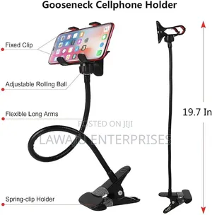 Flexible Phone Holder with Clip