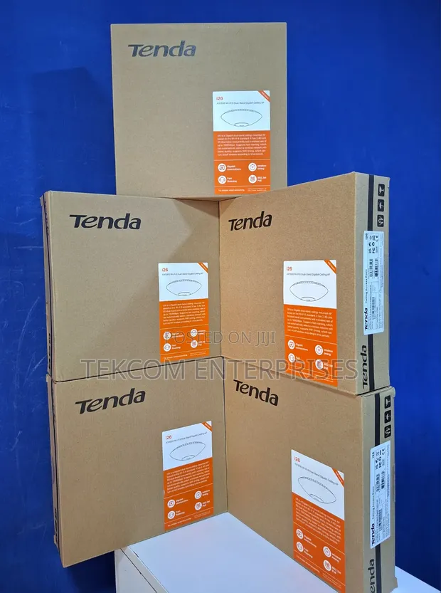 Tenda i26 AX1500 Wi-Fi 6 Dual Band Gigabit Access Point ya Dari - 1