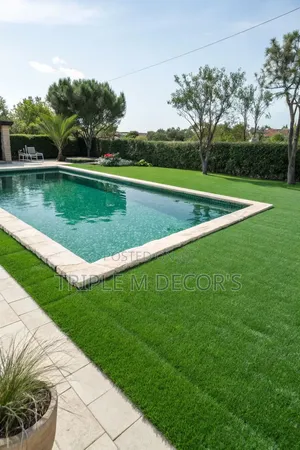 Luxury Hotel Poolside Artificial Turf Carpet