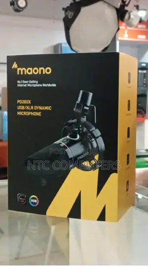 Maono PD200X USB/XLR Dynamic Microphone (Black)