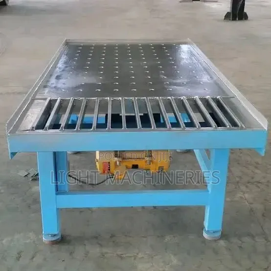 Vibrating Table Machine for Cabro Production - 1