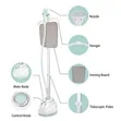 Standing Garment Steamer, 2000W, Blue - 1
