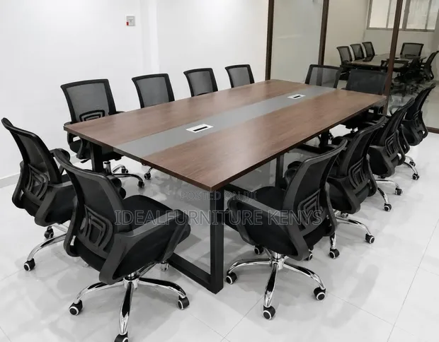 12 Seater Boardroom Set - Brand New - 1